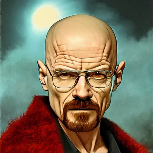 Prompt: walter white, gerald brom