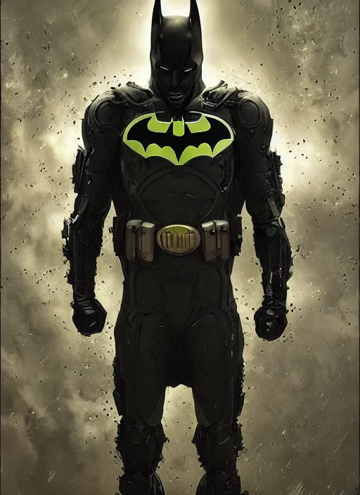 Prompt: portrait of futuristic batman cyborg, dark art, modern fine art, fractal, intricate, elegant, highly detailed, digital photography, subsurface scattering, by jheronimus bosch and frank miller and greg rutkowski,