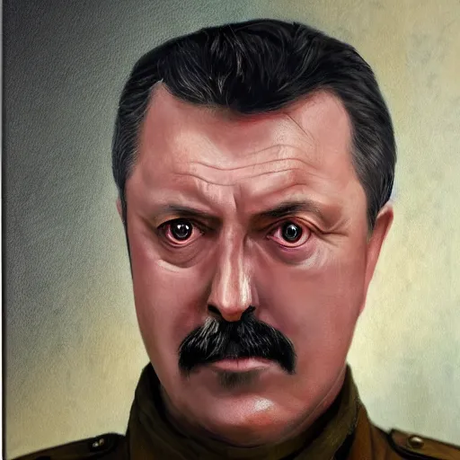 Image similar to Portrait of Igor Ivanovich Strelkov calling for total mobilization, photo-realistic, 2K, highly detailed