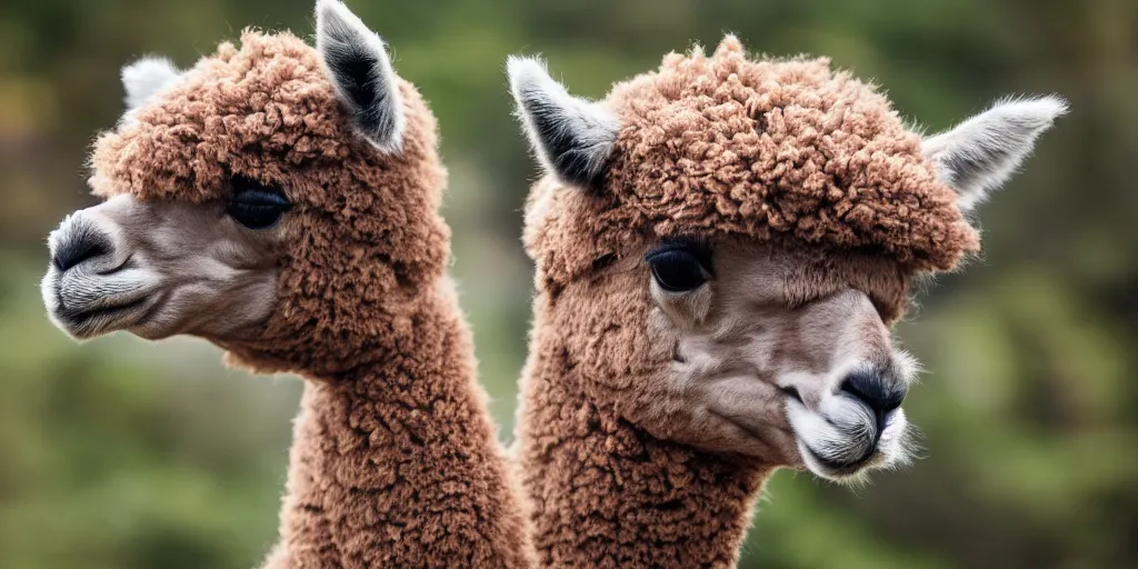 Image similar to humanoid alpaca, 5 0 mm