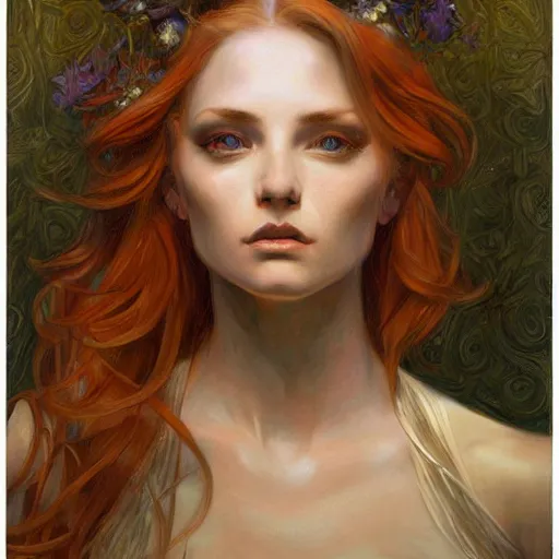 Prompt: a painting in the style of donato giancola, and in the style of charlie bowater, and in the style of alexandre cabanel. symmetry, smooth, sharp focus, semi - realism.