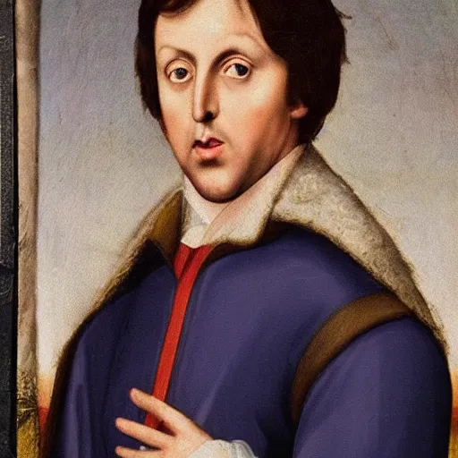 Prompt: renaissance era portrait of paul mccartney