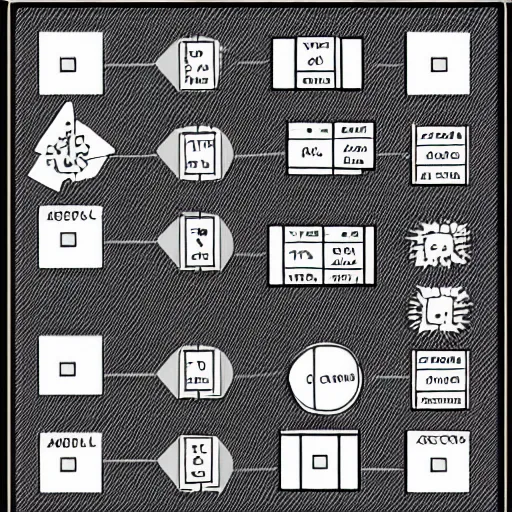 Prompt: a diagram from a spatial reasoning test