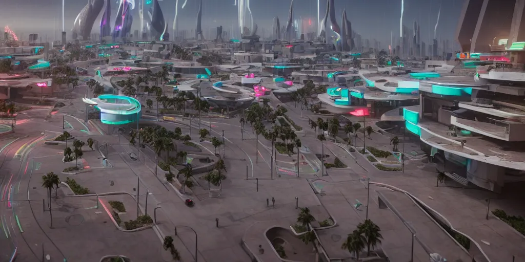 Image similar to a futuristic traditional mexican colony, no people on the streets, blade runner 2 0 4 9 city architecture, cyberpunk mexican futuristic colonial architecture, spacex starship rocket launch site, environmental lighting, stormy weather, ray tracing, people walking on street, amazing view, highly detailed, heavy traffic, neon shops, octane render, unreal engine 5, 4 k