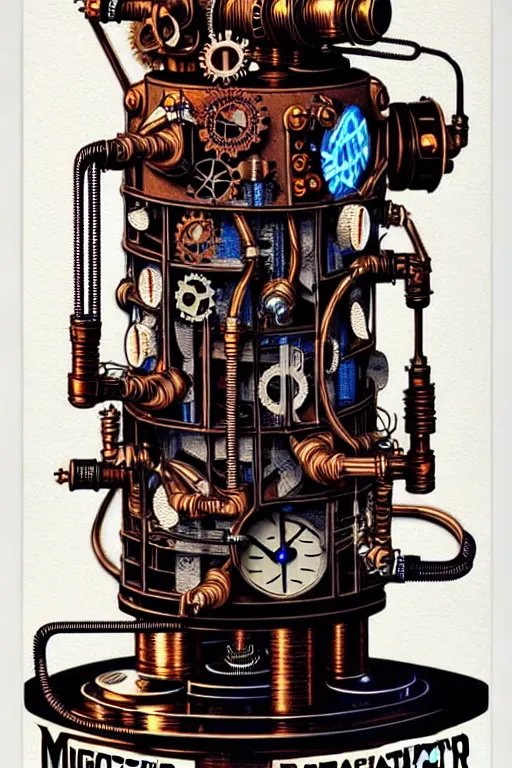 Prompt: steampunk mad scientist laboratory, high details, intricately detailed, by vincent di fate, inking, 3 color screen print, masterpiece, trending on artstation,, sharp, details, hyper - detailed, hd, 4 k, 8 k