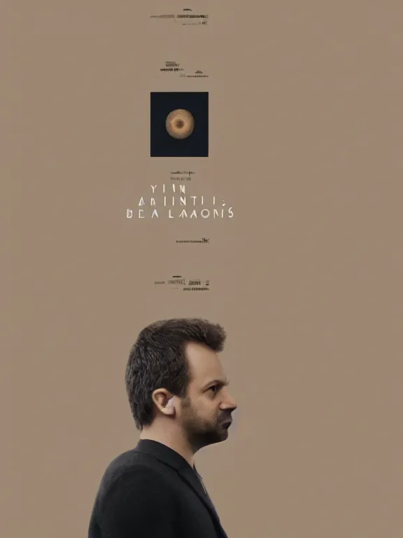 Image similar to movie poster, minimalism, beige background, realistic, 4k, directed by Yorgos Lanthimos, in the style of Vasilis Marmatakis