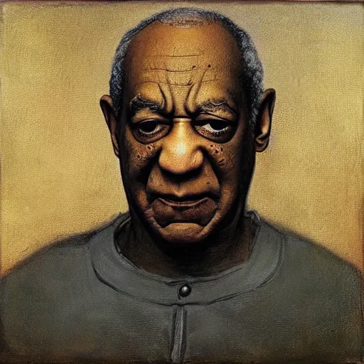 Image similar to “An Odd Nerdrum painting of Bill Cosby”