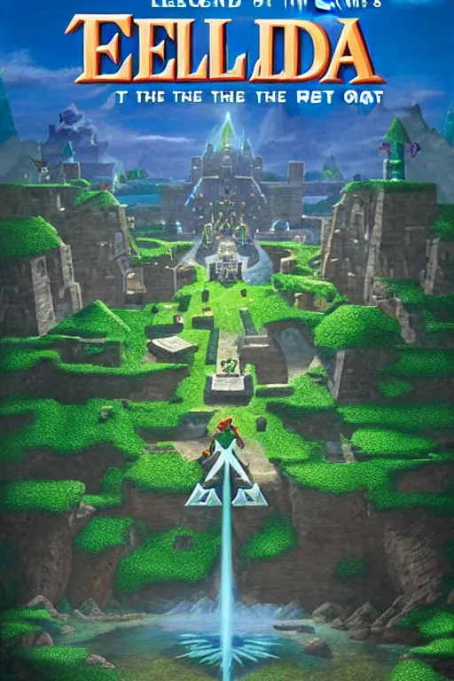 The Legend of Zelda: A Link to the Past Limited Edition Print - Sacred Grove