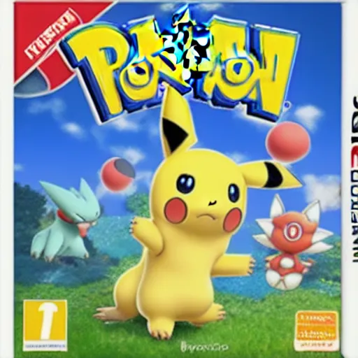 Image similar to nintendo cover of the newest pokémon game