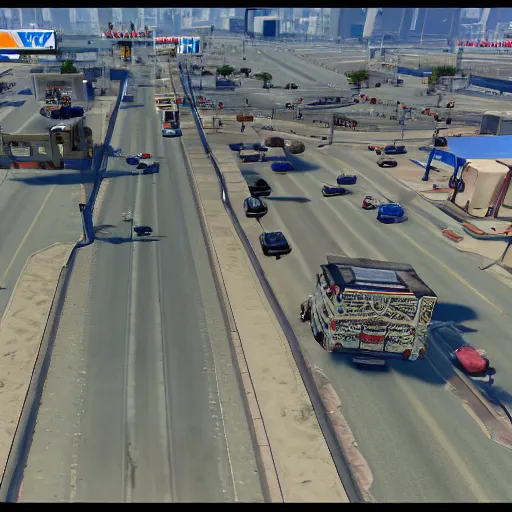 Prompt: gta : dubai, by chaka khan