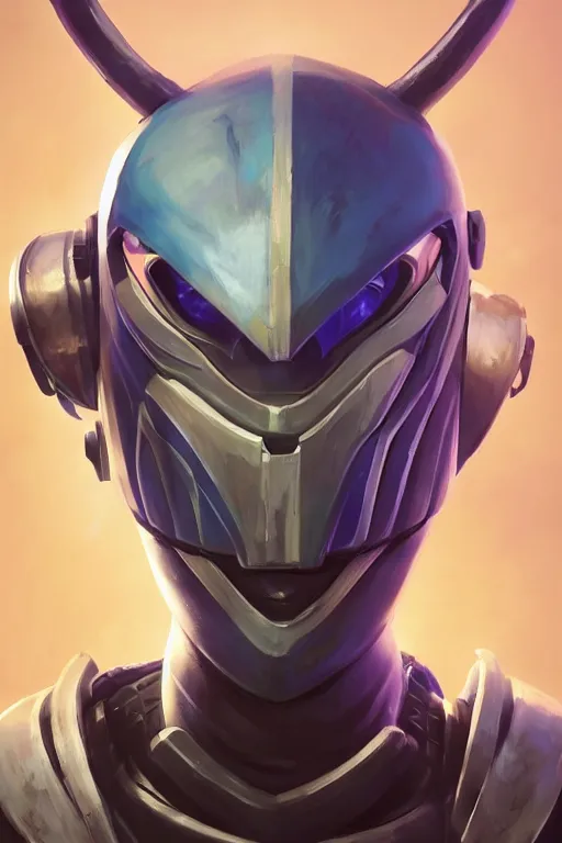 Image similar to epic mask helmet robot ninja portrait stylized as fornite style game design fanart by concept artist gervasio canda, behance hd by jesper ejsing, by rhads, makoto shinkai and lois van baarle, ilya kuvshinov, rossdraws global illumination radiating a glowing aura global illumination ray tracing hdr render in unreal engine 5