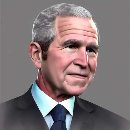 Image similar to Syrian George W Bush realistic, photo studio, HDR, 8k, trending on artstation