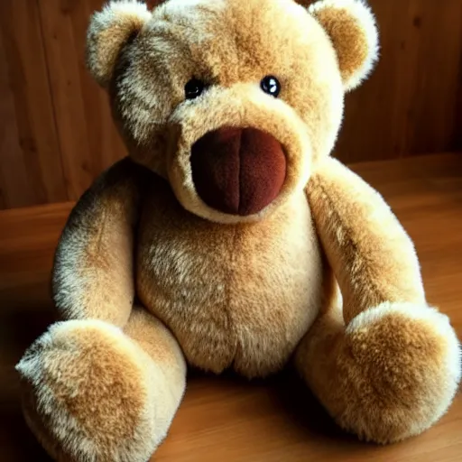 Image similar to ugliest teddy bear