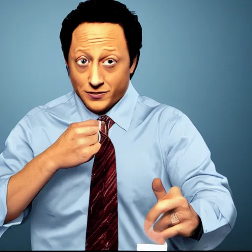 Image similar to rob schneider is a stapler