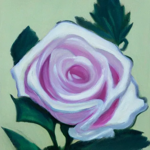 Image similar to rose by georgia okeeffe