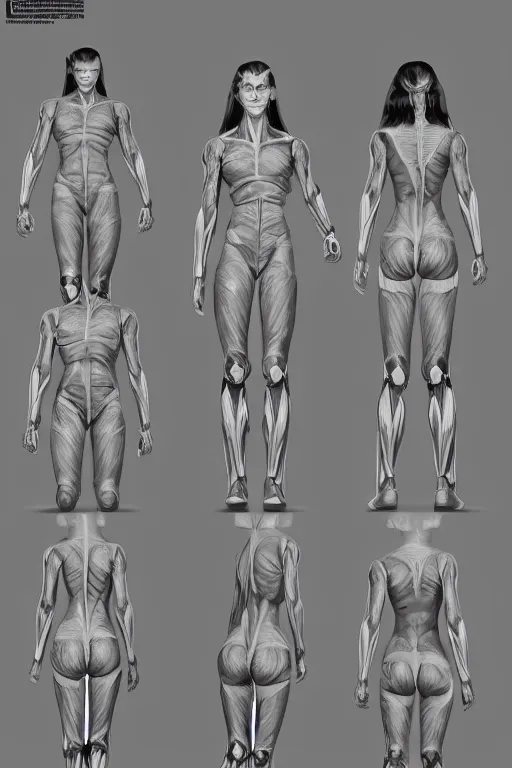 ArtStation - Women body practice by reference 2020