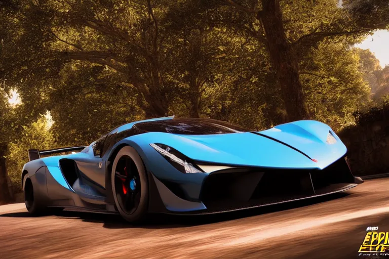 Image similar to photo wallpaper sport car gran turismo 7 forza horizon need for speed fast and furious 5 unreal engine supercar hypercar game concept car octane render, 4 khd 2 0 2 2 3 d cgi rtx style chrome reflexion global illumination ray tracing hdr arstation pixar and disney unreal