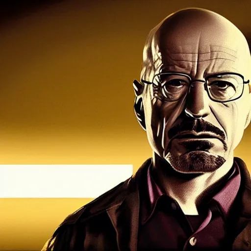 Image similar to Robert Downey Jr. as Walter White, HD, photorealistic, cinematic lighting