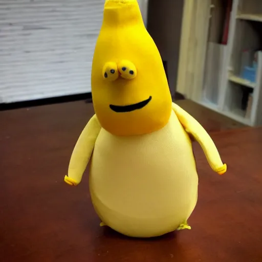 Image similar to banana dressed up for a day at the office