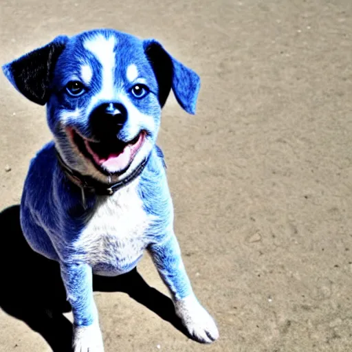 Image similar to adorable cartoon blue heeler