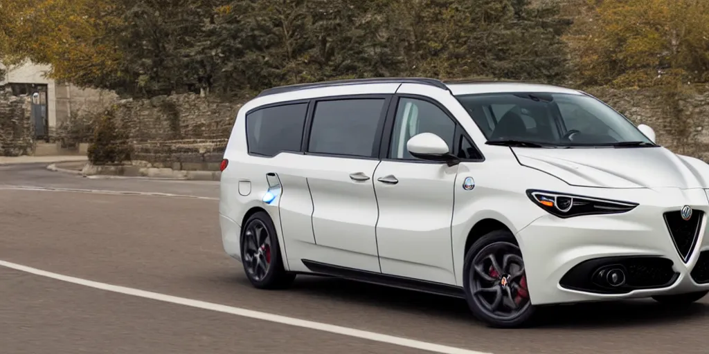 Image similar to 2022 Alfa Romeo Minivan