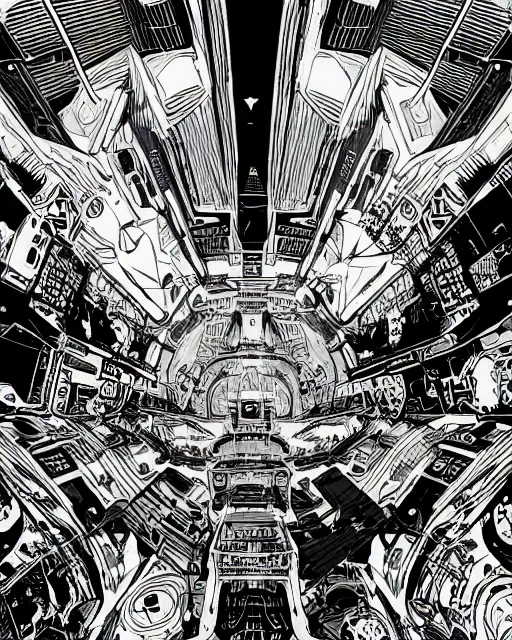 Prompt: mcbess illustration, scifi, futuristic, galaxy, nebula, raytracing, sharp focus, cinematic lighting, highly detailed, artstation, divine, ethereal palace