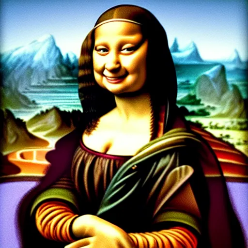 Image similar to Miss Piggy as the Mona Lisa painting by Leonardo da Vinci, ultra detailed, 8k ultrarealistic