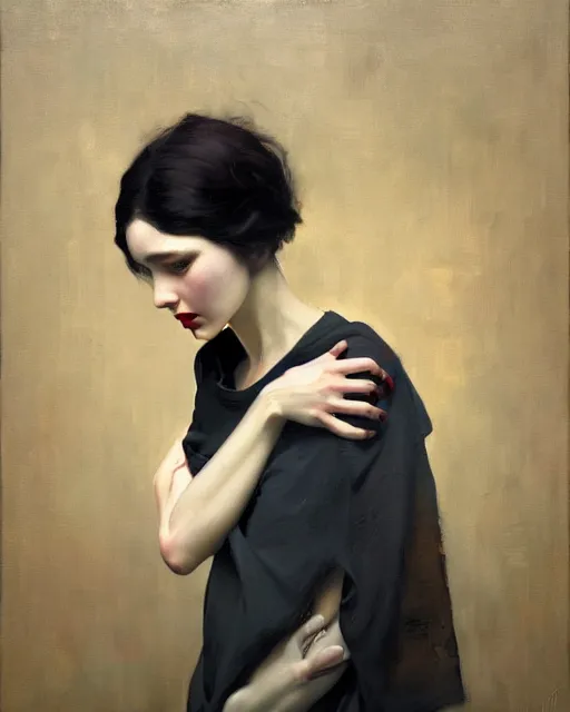 Prompt: benefit of all, ill of none, ( impressionistic oil painting by malcom liepke ), tom bagshaw, tooth wu, wlop, denis sarazhin, ( visible brushstrokes ), highly detailed, award winning, masterpiece