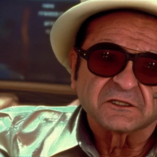 Image similar to Joe Pesci in Fear and Loathing in Las Vegas