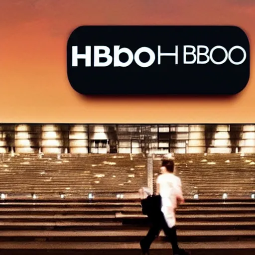 Image similar to futuristic HBO logo
