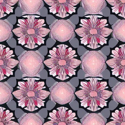 Image similar to symmetry, repeating pattern. seamless, lollypop. award - winning