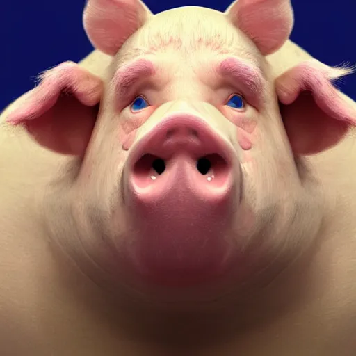 Image similar to boris johnson as pig, photorealistic, 8 k