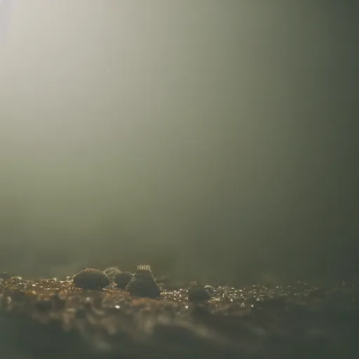 Prompt: a professional detailed photo of a mushroom in a dark foggy forest, backlighted, dramatic lighting