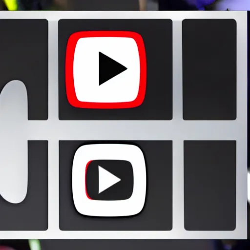 Prompt: youtube's new logo