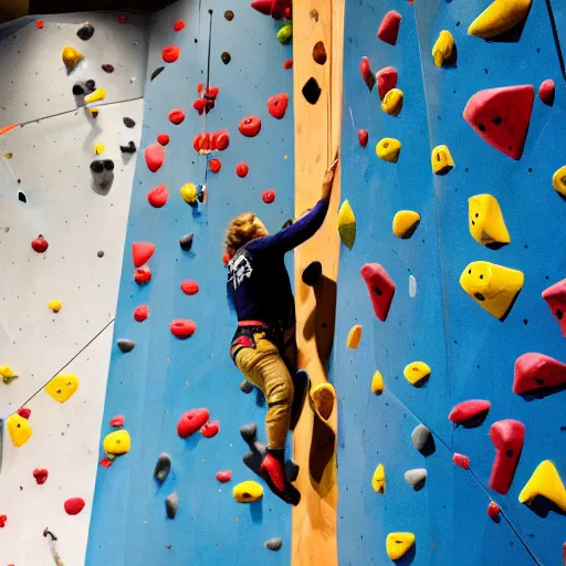 Image similar to photo of bears in a climbing gym