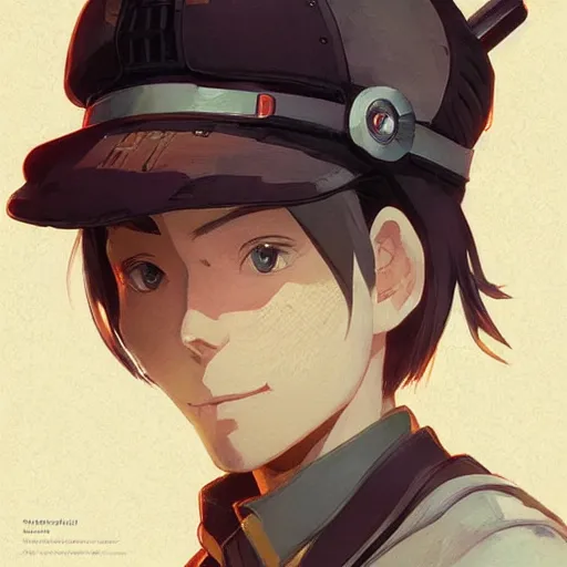 Kino's Journey (2003), fantasy, portrait, highly, Stable Diffusion