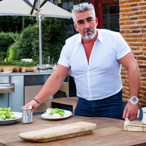 Image similar to disappointed paul hollywood