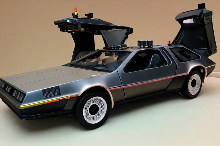 Image similar to cyberpunk 2 0 2 2 delorean