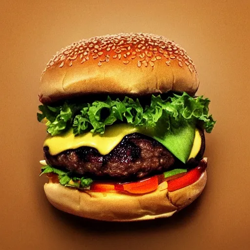 Image similar to food photograph of a burger made of eyes, hyper realistic, instagram, foodie,. detailed,