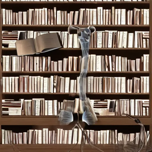 Prompt: photograph background of a book doctor, medical office, book x-ray pictures, book themed furniture, wallpaper, hd