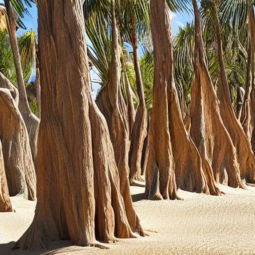 Image similar to sand trees