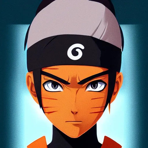 Image similar to face icon stylized minimalist naruto, loftis, cory behance hd by jesper ejsing, by rhads, makoto shinkai and lois van baarle, ilya kuvshinov, rossdraws global illumination