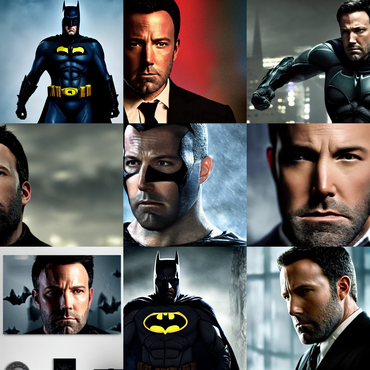 Prompt: ben affleck batman 4 k