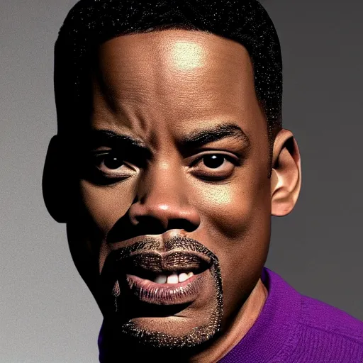 Image similar to chris rock is physically slapping will smith on his face, shadow harsh lights, dramatic scene, hyper detailed, digital art, trending in artstation, cinematic lighting, studio quality, smooth render, unreal engine 5 rendered, octane rendered, ligh rim