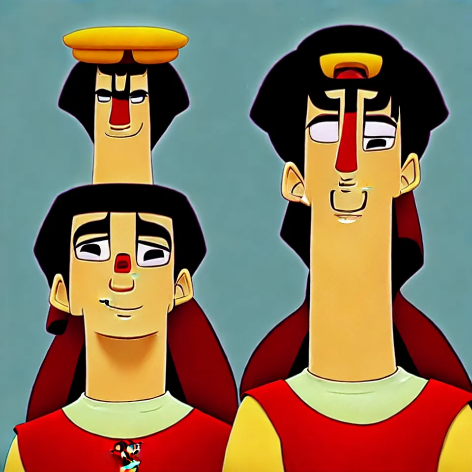 Prompt: Kuzco!!!!!!!!!!!!!!!!!!! from ((((((((Disney)))))))) in Real!! life!!. Professional Studio. Portrait! in the style of Martin Schoeller. 4K. Close-up. Low Light.