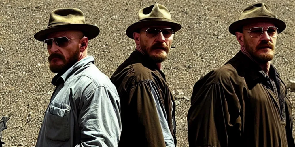 Prompt: Tom Hardy as Heisenberg from breaking bad series in Yemen, ultra realistic