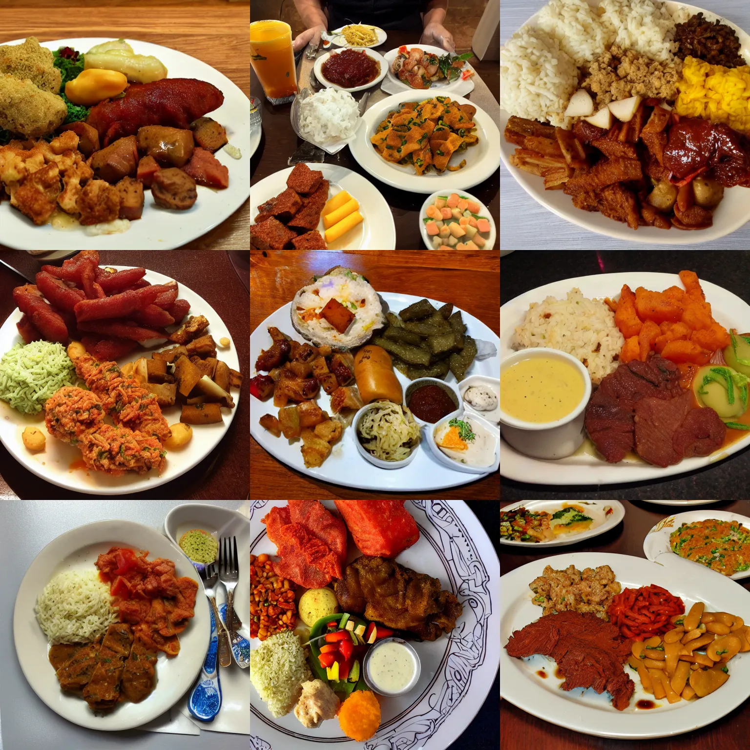 Prompt: a plate of food from buffalo ny, buffalo ny cuisine