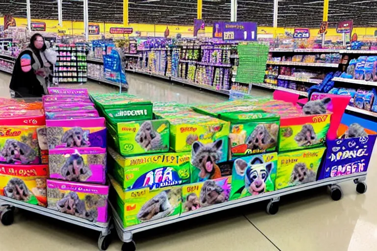 Image similar to photo of fursonas for sale at walmart on black friday