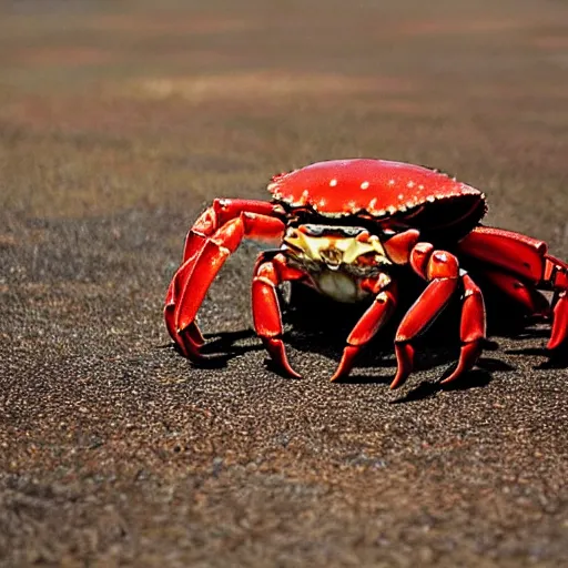 Image similar to a crab - cat - hybrid, animal photography