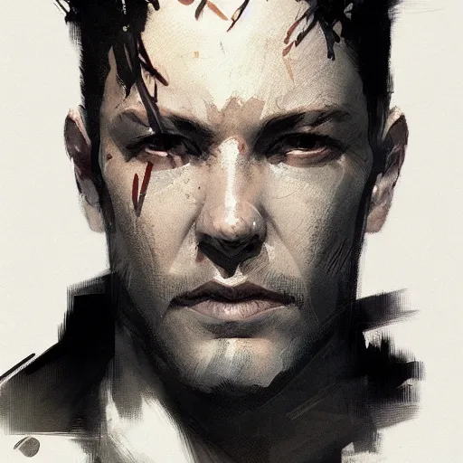 Image similar to portrait of Craig Childs, dramatic lighting, illustration by Greg rutkowski, yoji shinkawa, 4k, digital art, concept art, trending on artstation